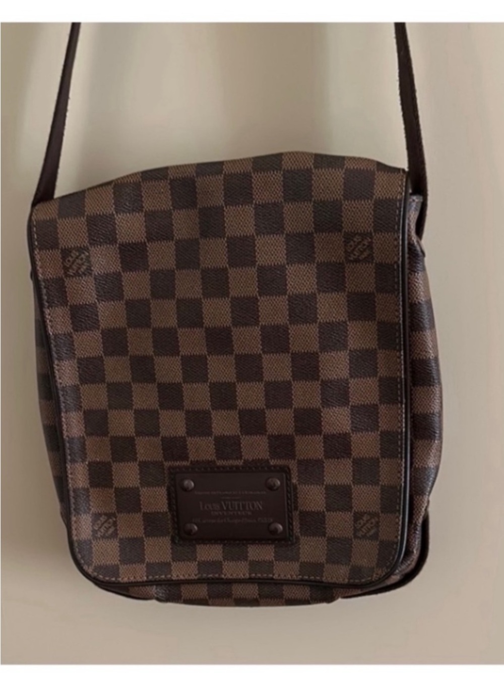 Louis Vuitton Brown Damier Ebene Crossbody Bag